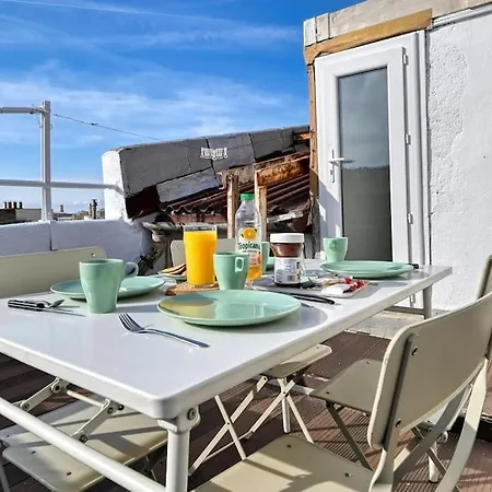 Apartment Le Grand Marseillais Terrasse Vu Notre Dame Marseille